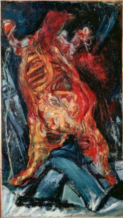 The Flayed Ox by Chaim Soutine